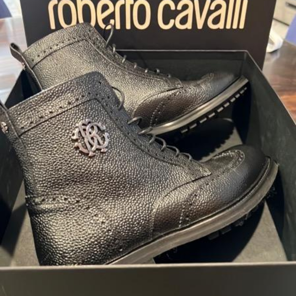 Men Roberto Cavalli Ankel Boot
